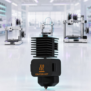 Hotend A1 A1 Mini A2L 0,2 0,4 0,6 0,8 Kit Completo  para Impressora 3D Bico com rosca