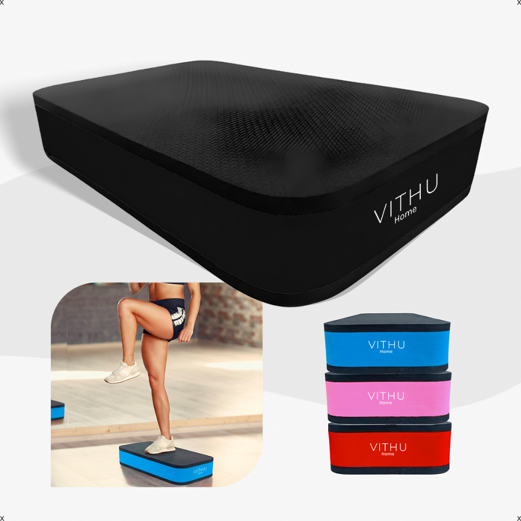 Step Academia Todos Tamanhos Treinos Gerais EVA Antiderrapante Treino Funcional Fitness Pilates Gerais