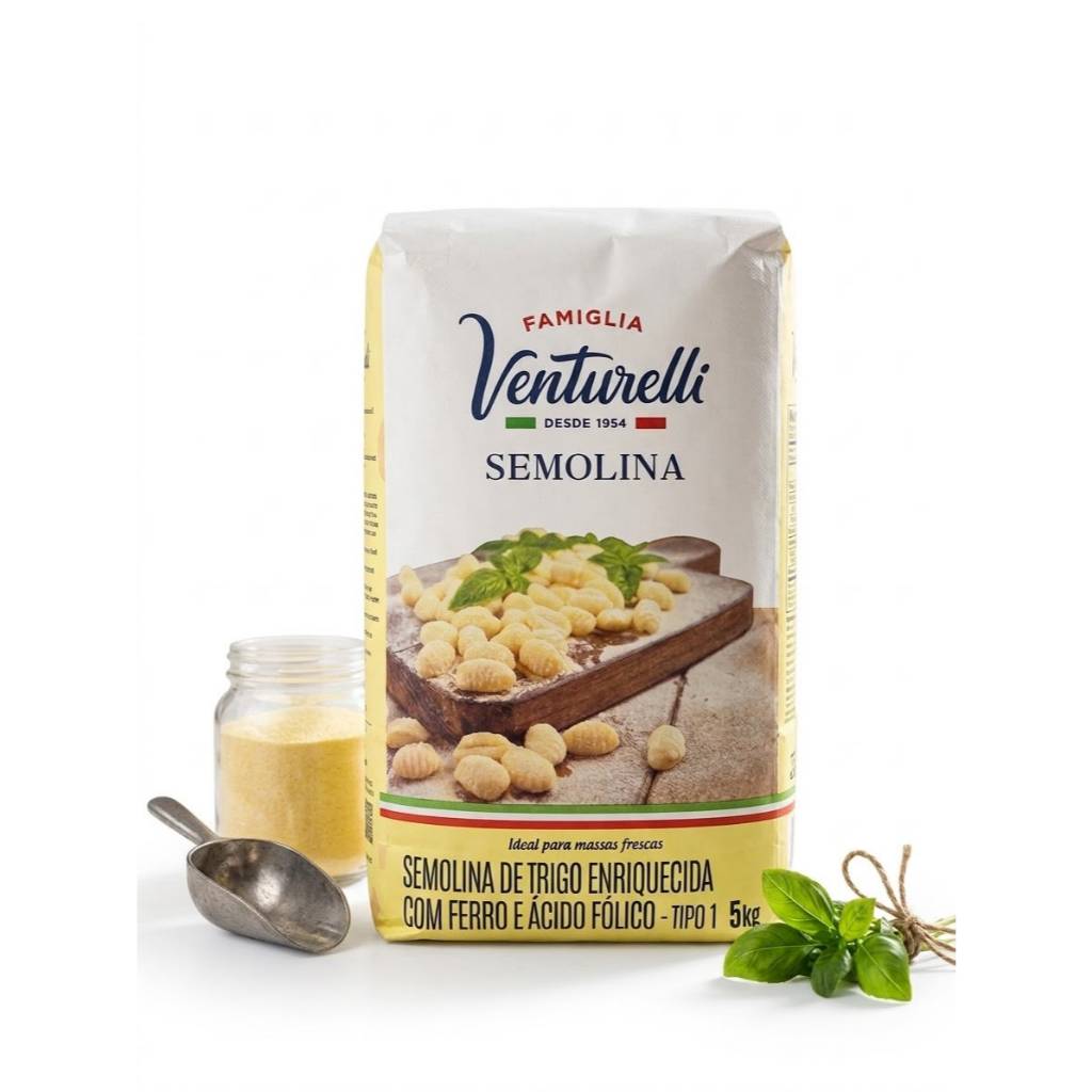 SEMOLINA VENTURELLI DE TRIGO 5 KILOS