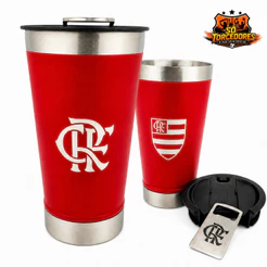 COPO TÉRMICO OFICIAL FLAMENGO ESCUDO