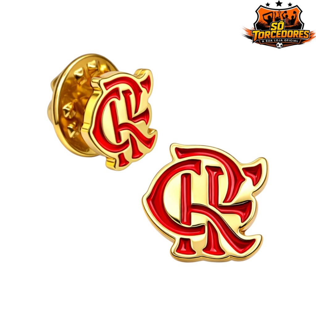 BOTON CRF ORIGINAL FLAMENGO