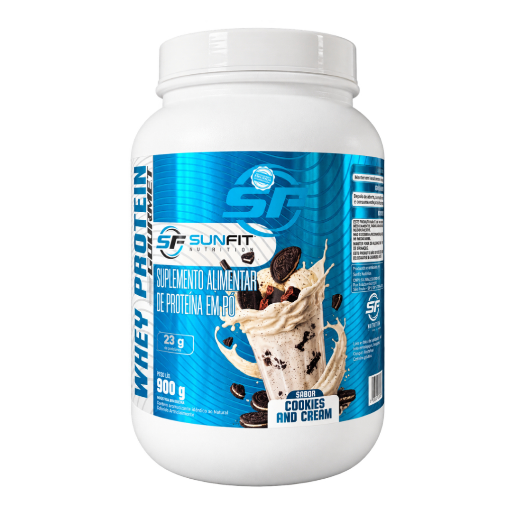 Whey Protein Gourmet SF 23g de Proteína Por Dose - Baixo Carboidrato 900g