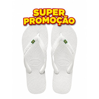 Chinelo Sandalia de Dedo Havainas Brasil Bandeira