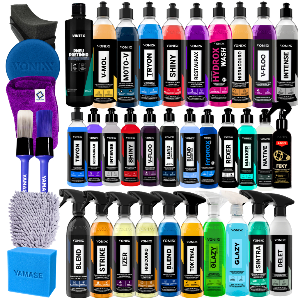 Monte Escolha seus Produtos Da Vonixx Restaurax Intense Lava Auto V Floc V Mol Blend 500ml