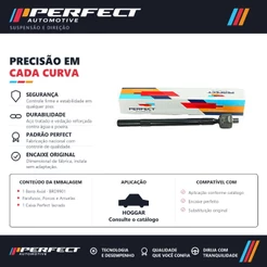 Barra Axial de direção 206 207 Hoggar – Perfect BRD9901
