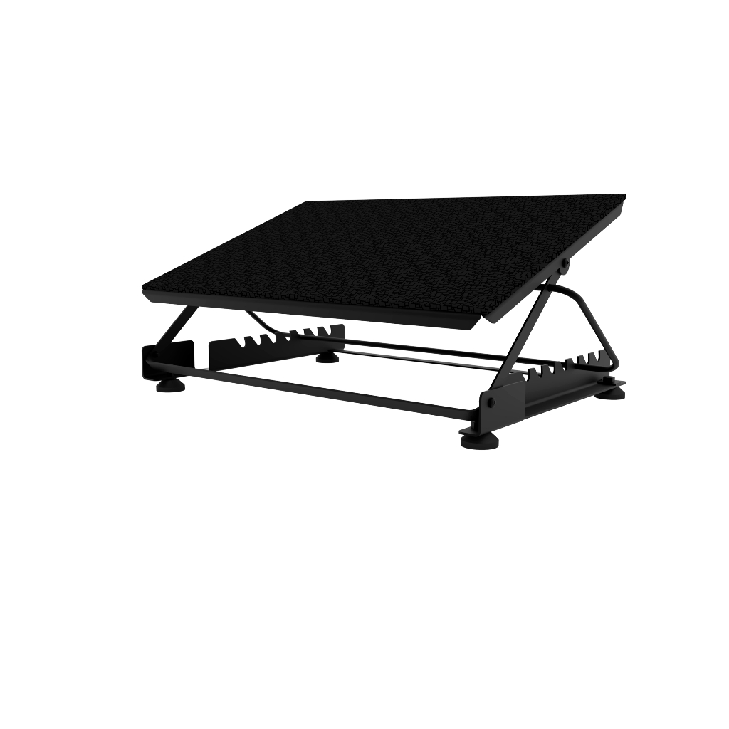 Apoio Ergonômico Para Os Pés Com 7 Regulagens De Aço - NR17 Ergonomia