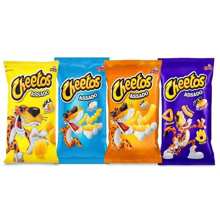 kIT 10 SALGADINHOS CHEETOS VARIADOS