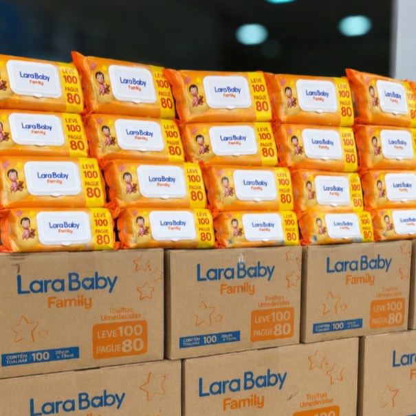 Kit Com Até 500 Lenços/Toalhas Umedecida Kit Higiene Bebe Promoção - Escolha a Quantidade