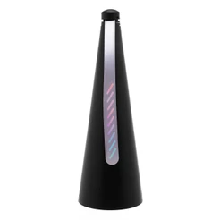 Ventilador Repelente de Mesa 25cm Preto Plástico Lyor para Afastar Insetos Mosquitos Uso Casa Escritório Quarto Cozinha
