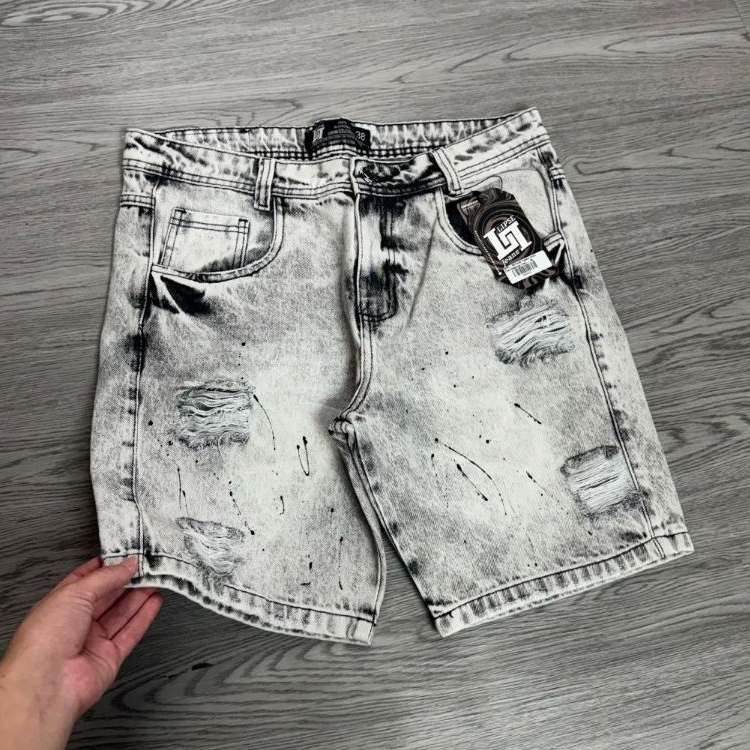 Bermuda Jogador Jeans Masculina Lipse Jeans Slim com Elastano Casual Premium ENVIO RÁPIDO