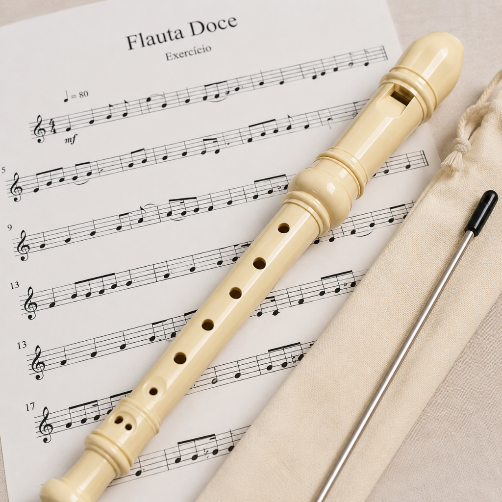 Flauta doce soprano germânica