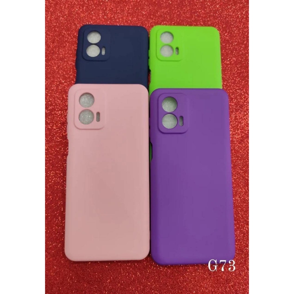 Kit 5 ou 3 Peças Capa Capinha Silicone Aveludado Cor Aleatória Proteção Excelente Qualidade Para MOTOROLA
