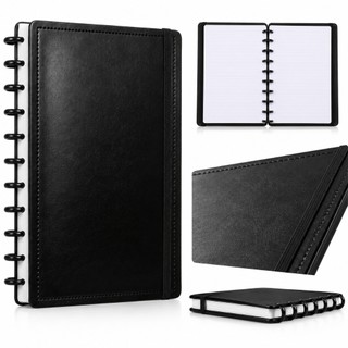Caderno Inteligente A5/B5/A4 com Discos 80 Folhas | Capa Premium | Reutilizável para Estu…