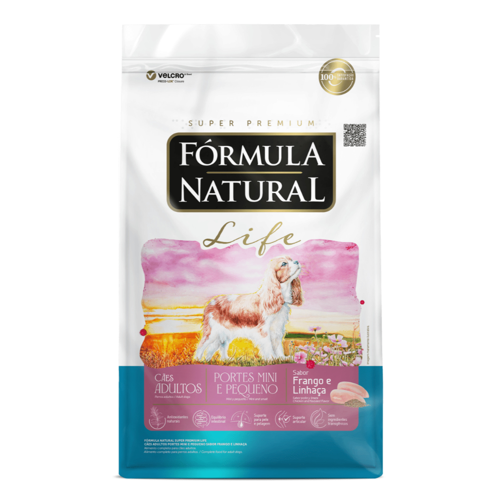 Ração Fórmula Natural Cães Adulto Raças Mini e Pequenas - 15kg