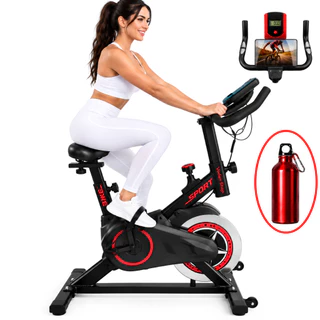 Bicicleta Ergometrica Spinning Academia Profissional Sport Com Base
