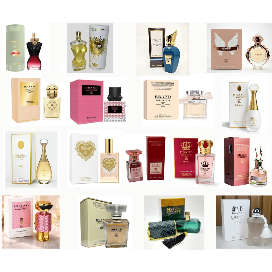 Perfume Miniatura Brand Collection 25ml Original | Perfume Masculino e Feminino | Mini Perfume para Presente