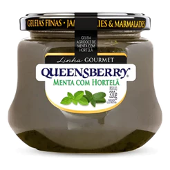 Geleia de Menta com Hortelã Agridoce Queensberry Gourmet 320g