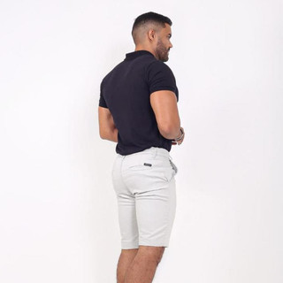 bermuda com elastano bermuda brim masculina bermuda para dia a dia envio rápido