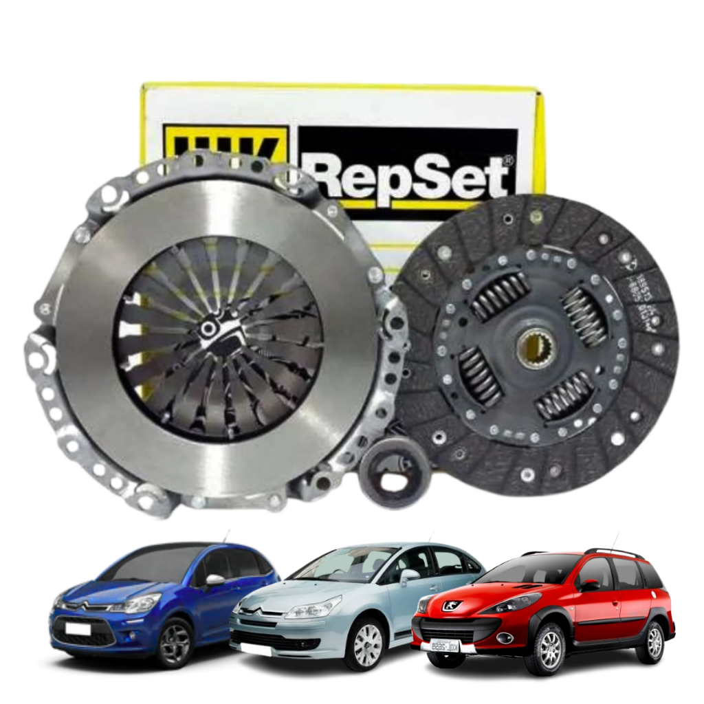 Kit Embreagem Citroen C3 2003 a 2016 C4 2009 a 2013 207 2008 a 2014 307 2003 a 2012 HOGGAR 2010 a 2015 - Original Luk