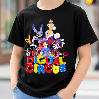 Camiseta Digital Circus The Amazing Serie Digital Desenho Blusa Unissex 100% Algodão