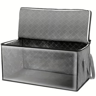 Organizador Dobrável para Roupa de Cama,Cobertores,Travesseiros Brinquedos Alças Portáteis,Capacidade Grande,Armazenamen