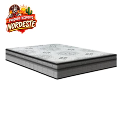 Colchão de Espuma D33 Pillow In Ortopédico D'Angelis Ortosleep Casal 138cm