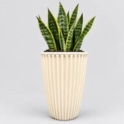 Vaso Planta Flor Coluna Romana Nº1 Polietileno Jardim Varanda Luxo 3D