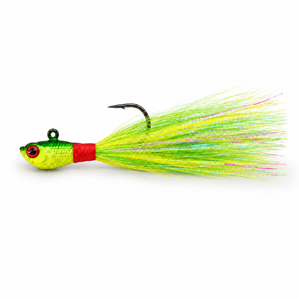 Isca Artificial Jig Xuxinha 7cm Pesca Tucunaré Traíra Robalo Kit 1 3 5