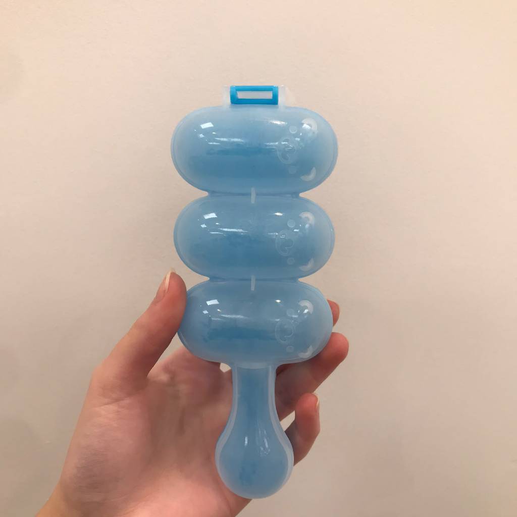 Chocalho Aplicador Para Confeitos - Azul - 17,5cm - 1 unidade - Rizzo