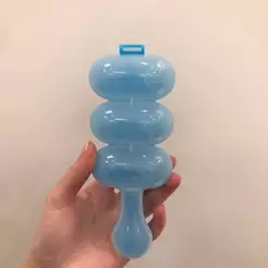 Chocalho Aplicador Para Confeitos - Azul - 17,5cm - 1 unidade - Rizzo