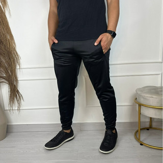 Calça Masculina Dry Fit Chimpa Com Ziper e Ajuste Lisa Leve Confortável Treino Casual