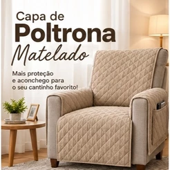 Capa Protetora Premium para Poltrona 1 Lugar
