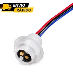 Soquete Universal / Lampada 2 Polos Freio e Lanterna / Seta conjugada