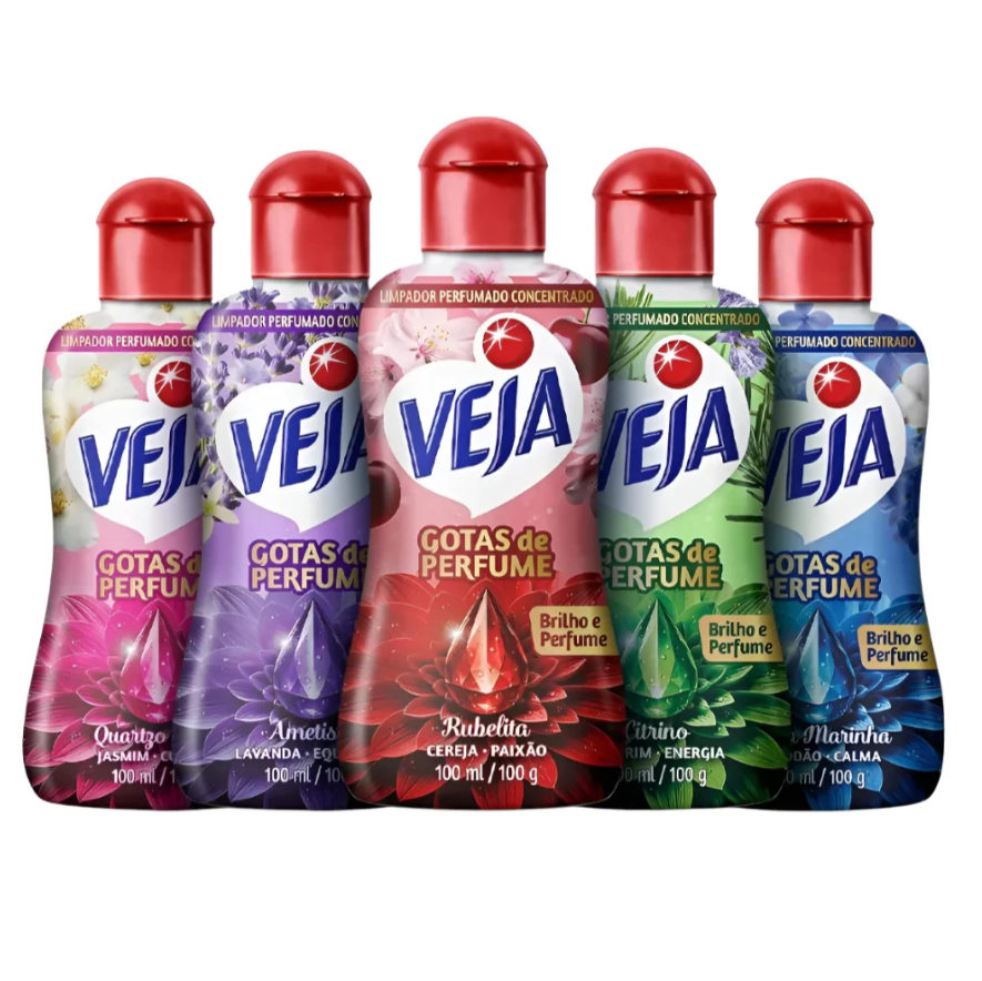 Veja Gotas De Perfume Fragâncias, Lançamento Kit e Unidade