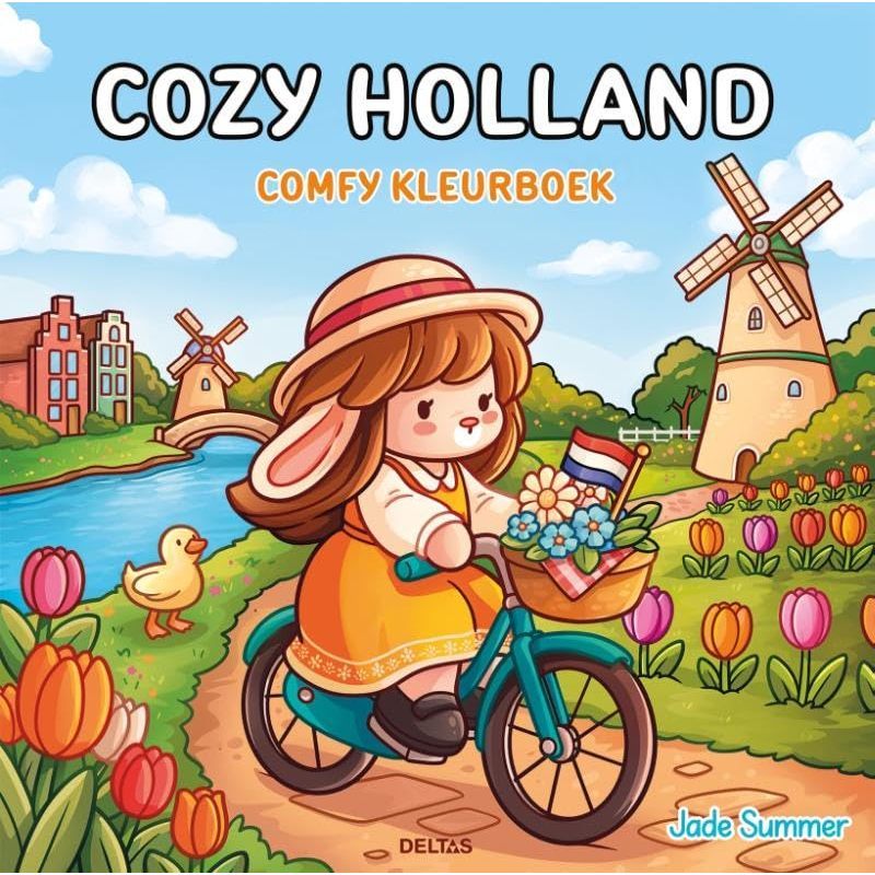 Livro de Colorir Cozy Holland | Brochura