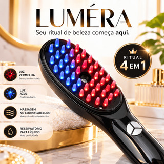 Pente Massageador Couro Cabeludo Antiqueda Estimulante Crescimento Capilar Massagem Relaxante