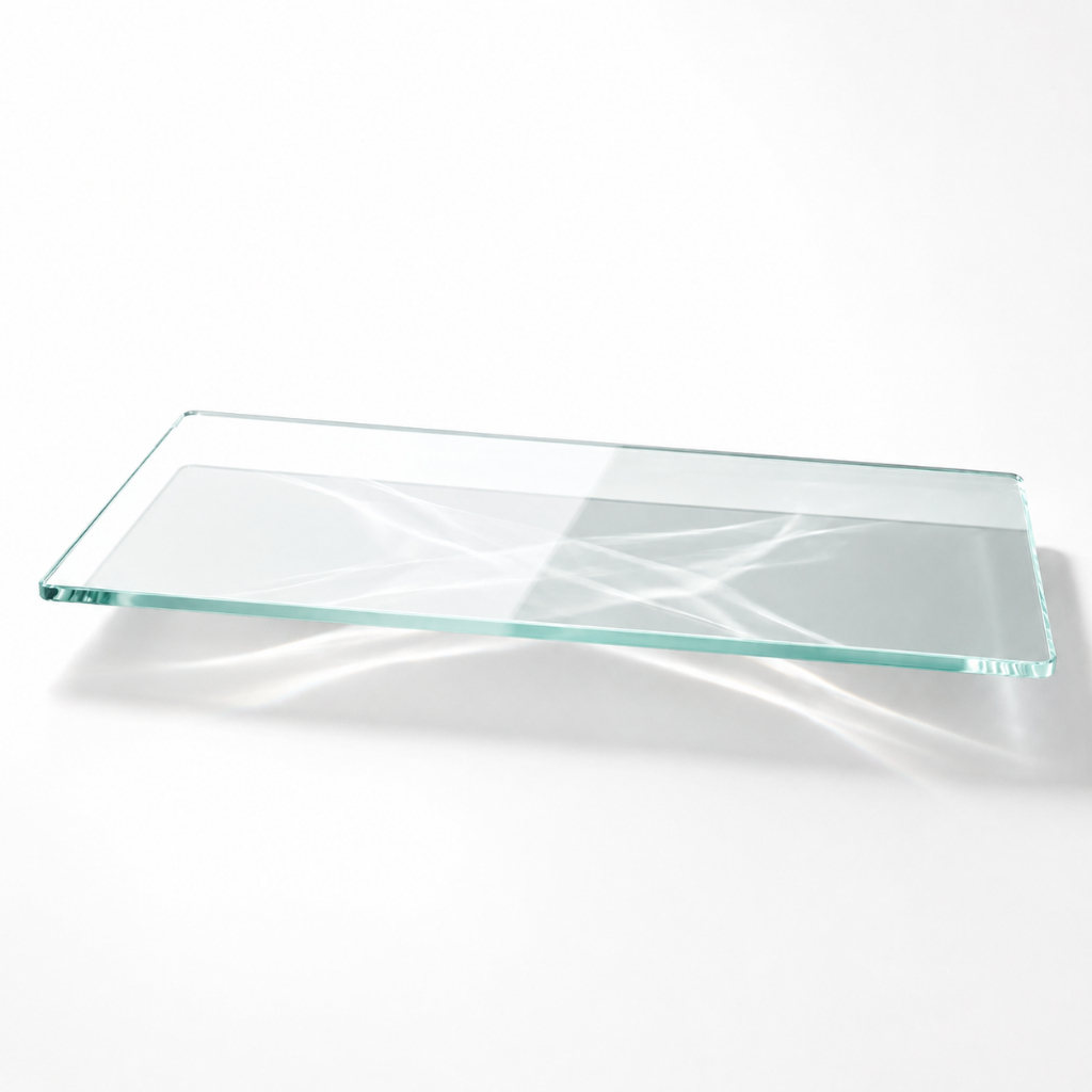 PRATELEIRA VIDRO 100CM X 30CM X 8 MM INCOLOR SEM SUPORTES