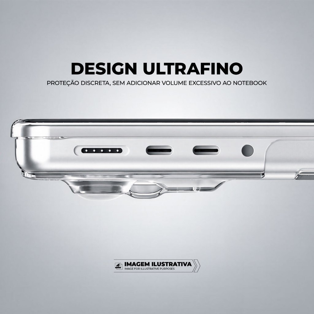 Gshield Capa Armor Stand Ultrafina para MacBook Neo 13" com Proteção em Policarbonato Rígido e Ventilação Inferior — imagem 2 de 2