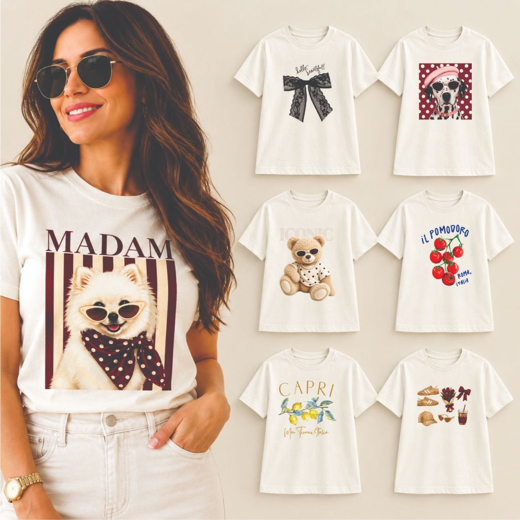 Camiseta Feminina T-Shirt OffEstampa exclusiva em Algodão  Estilo blogueira Confortável e Estampa Exclusiva