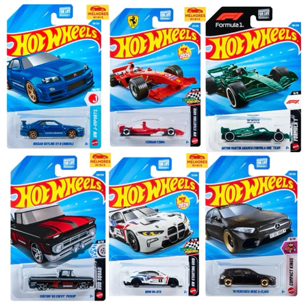 Hot Wheels Original Mattel Carrinho Die-cast 1/64 Coleção Novo Lacrado À Escolha