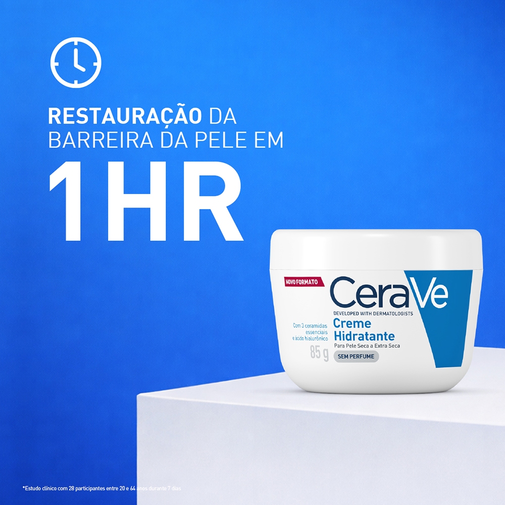 Kit Cerave Creme Hidratante Corporal 2x Para pele seca e extra seca — imagem 2 de 2