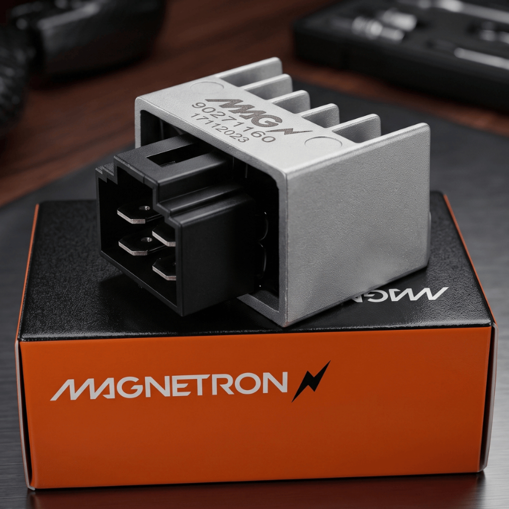 Regulador Retificador de voltagem CG 125 Titan KS ES KSE 1992 a 2004 Magnetron