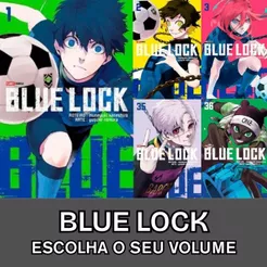 Mangá Blue Lock - Volumes 1 Ao 37 - Escolha O Volume - Novo Lacrado (Panini)