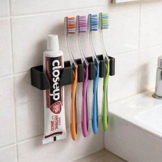 suporte porta Escova De Dente Pasta Creme Dental de Parede Organizador Banheiro Pia Box Gabinete