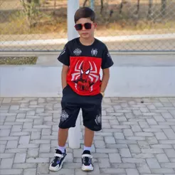 Conjunto Infantil Menino Camisa e Bermuda Dry fit 2 ao 14 anos
