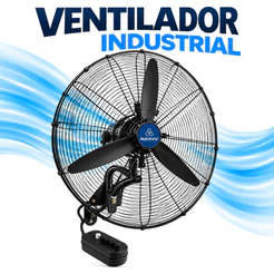 Ventilador Industrial de Parede 75cm 230W Oscilante RF-750 Refriforte