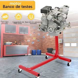 Suporte Universal Profissional Para Motores 4cc E 6cc Veículos De Passeio ,Aço carbono com rotação de 360°