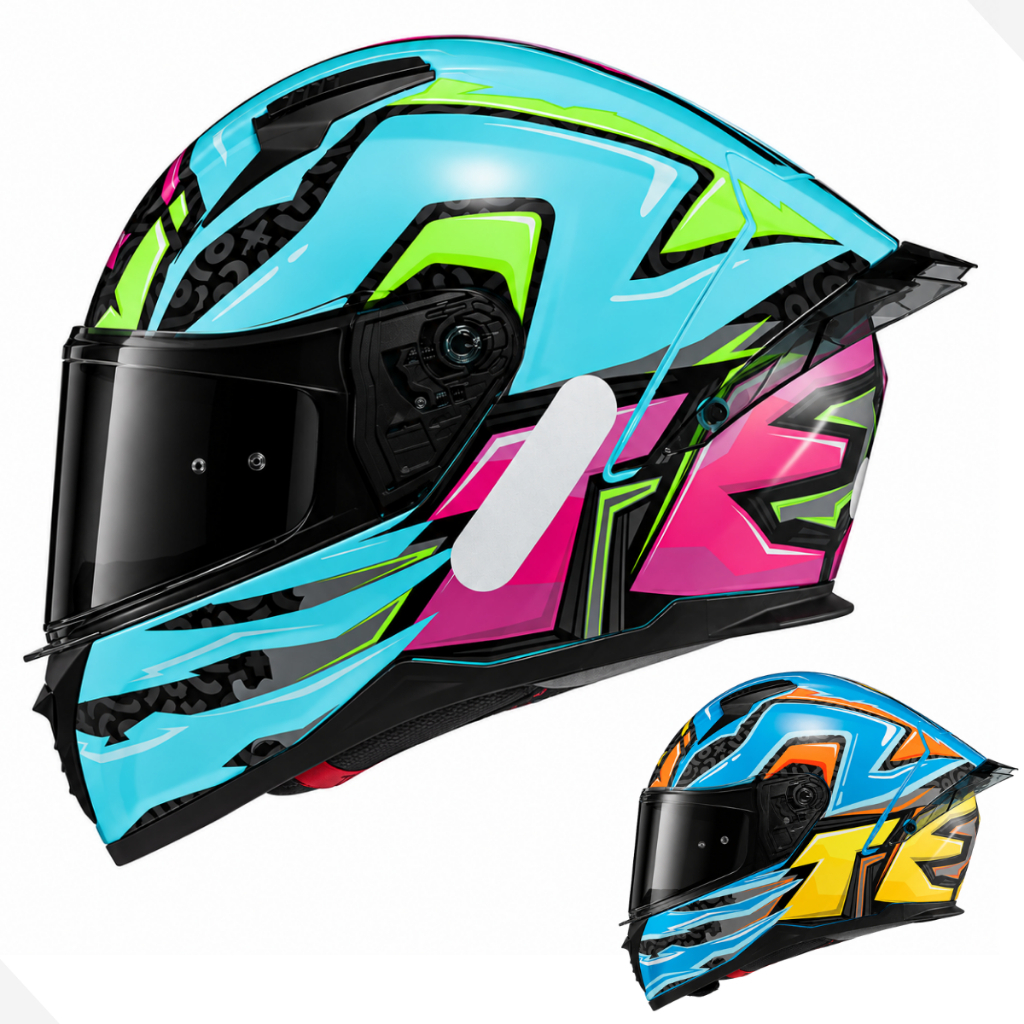 Capacete Moto Texx Raptor Arcade C/ Viseira Fumê Masculino Feminino Fechado