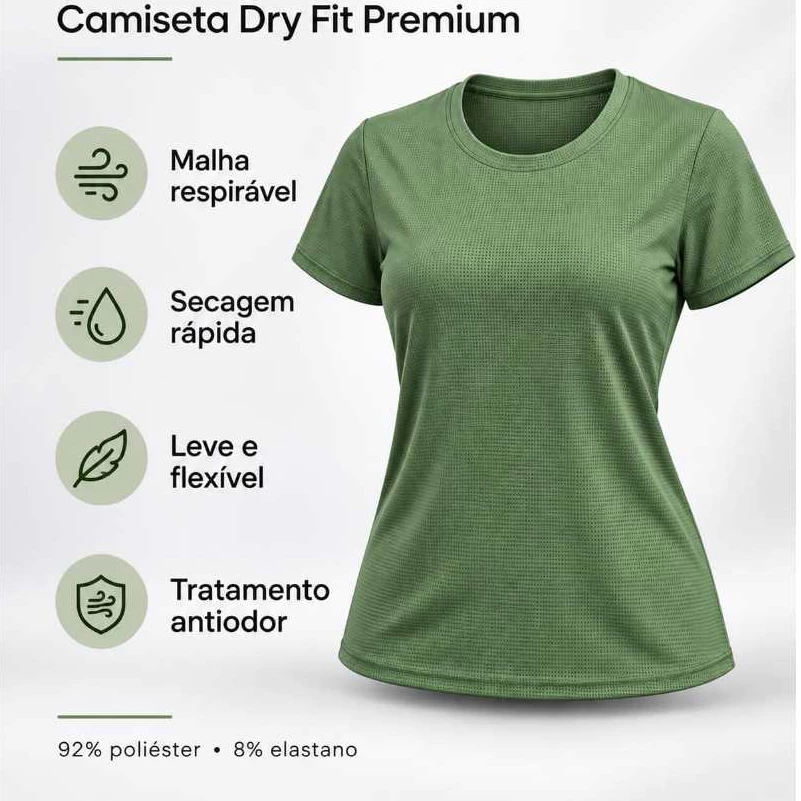 Camiseta Academia Dry Fit dia a dia Blusinha de Treino Anti Suor e Anti Odor Furadinha