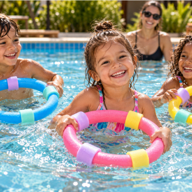 Boia Macarrão Piscina Flutuador Espaguete | Adulto Infantil | Natação, Lazer e Diversão | Alta Flutuação